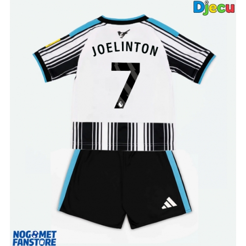 Newcastle United Joelinton #7 Domaci Dres za djecu 2026-27 Kratak Rukav (+ Kratke hlače)